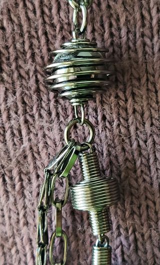 COLLAR METALICO BOLAS A ESTRENAR