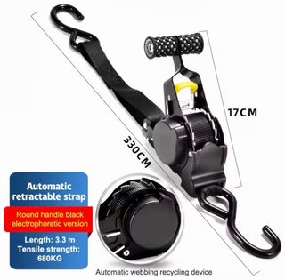 Pack 2 Correas Amarre Trinquete Automático