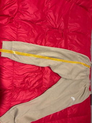 Pantaloni tuta Nike beige