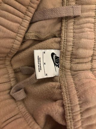 Pantaloni tuta Nike beige