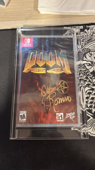Doom 64 LRG Firmado Precintado Nintendo Switch