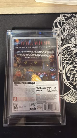 Doom 64 LRG Firmado Precintado Nintendo Switch