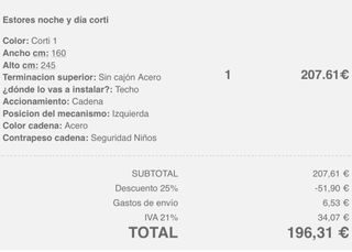 Estor Noche y Día Blanco