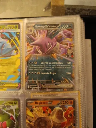 Carta Pokémon Nidoking EX Team Rocket DRI 119