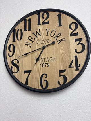 Reloj de Pared New York Vintage 1879
