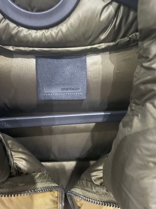 Chaqueta Roberto Ricci verde y dorada