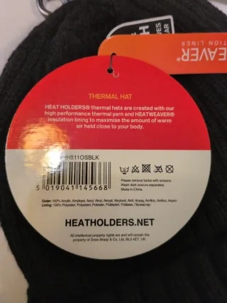 Gorro Heat Holders Negro
