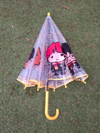 Paraguas infantil Harry Potter transparente