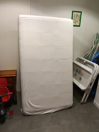 Somier, colchón, funda y patas