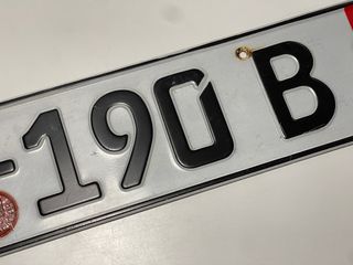 🇩🇪 Matrícula MS-190B (año 1998)