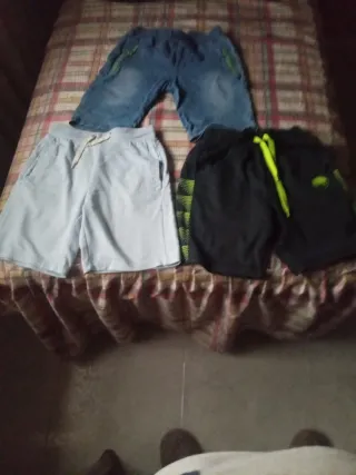 Pantalones cortos niño 8-10 años