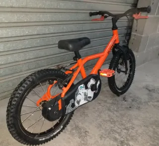 Bicicleta infantil B'TWIN 500 Robot naranja