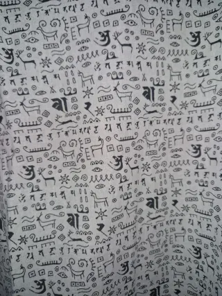 Camisa SHATRINJ Algodón Estampada Talla S