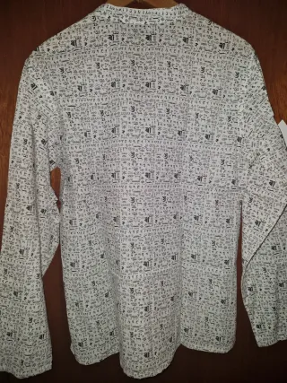 Camisa SHATRINJ Algodón Estampada Talla S