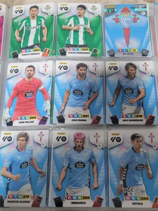 Vendo Cromos Adrenalyn XL LaLiga 2025-2026