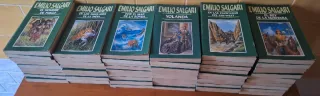 Colección de libros de Emilio Salgari