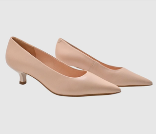 Salón piel nude tacón 3cm nuevo