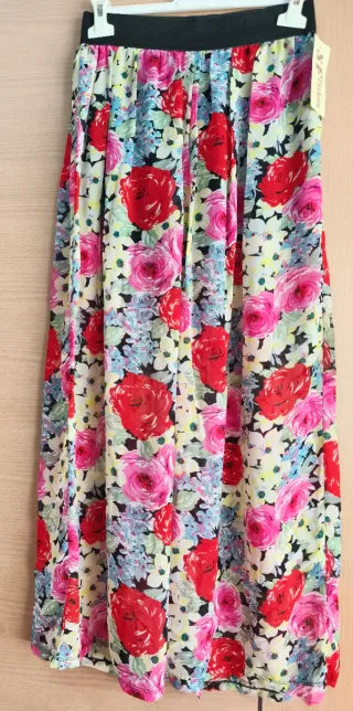 Pantalones estampados mujer