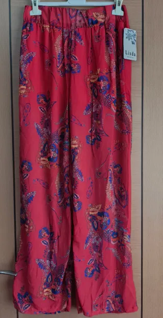 Pantalones estampados mujer