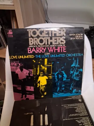 3 LPs Barry White R&B/Soul