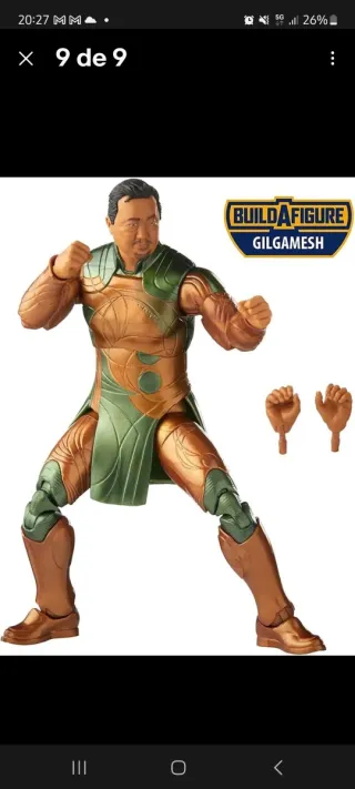 Pieza BAF (Brazo derecho) Gilgamesh Marvel Legends