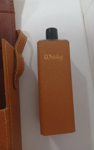 Borsa da viaggio per Cognac e Whisky con bicchieri