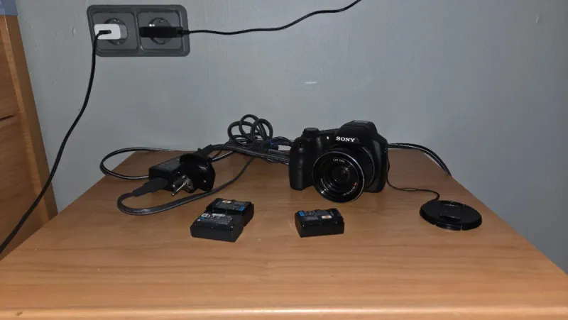 Sony HX200V Cámara Digital Negra