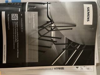 Lavavajillas Siemens 45cm Aluminio