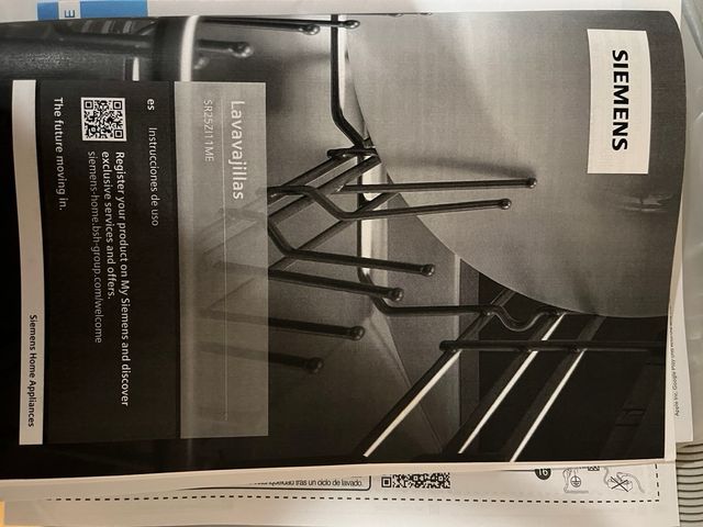 Lavavajillas Siemens 45cm Aluminio