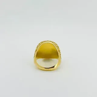 SELLO REDONDO CHANEL CON CORCONITAS. Oro 18k. Peso