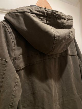 Levi ́s Chaqueta Parka Militar con Capucha Talla L