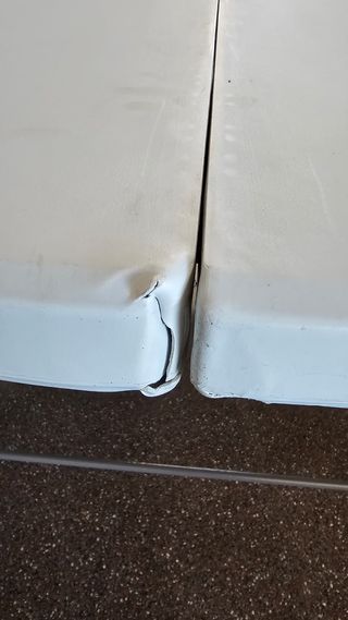 Mesa Redonda Plegable Blanca 150cm