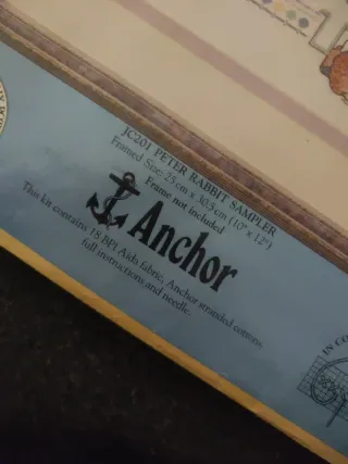 Kit Punto de Cruz Beatrix Potter