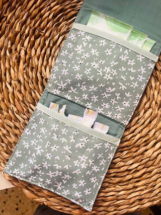 Neceser íntimo estampado floral