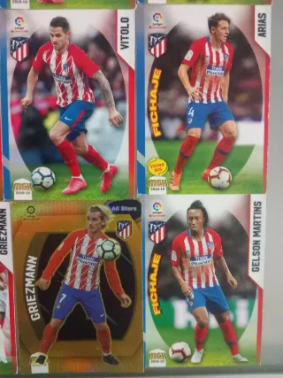 Cromos Megacracks 2018-19 Atlético de Madrid