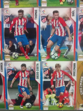 Cromos Megacracks 2018-19 Atlético de Madrid