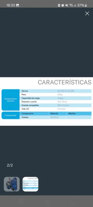 Dispositivo Anticaídas SK2 UPT Irudek