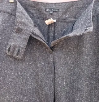 PANTALONES DE VESTIR TXL/42:GRISES/GRANATES:1X1,5€