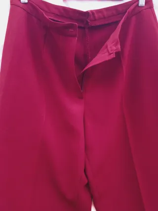 PANTALONES DE VESTIR TXL/42:GRISES/GRANATES:1X1,5€