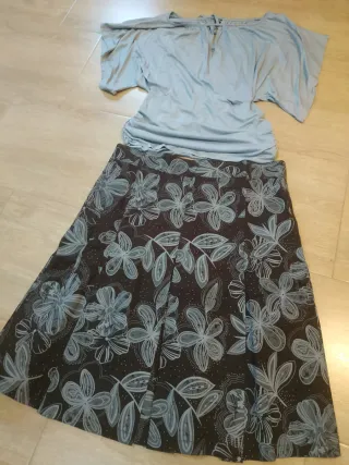 Conjunto Falda y Jersey