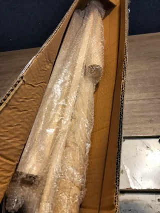 Banco de madera Hevea L82xAn27xAl45cm