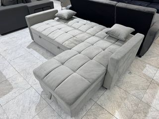 Sofá Cama Reclinable + Arcón Almacenaje