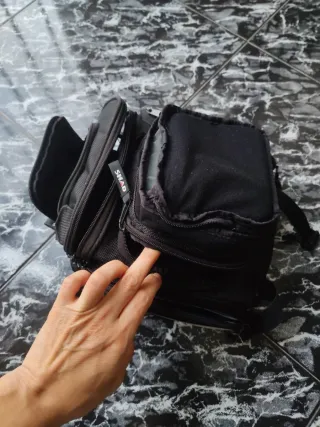 Bolsa Depósito para cámara fotos Beige/Negro