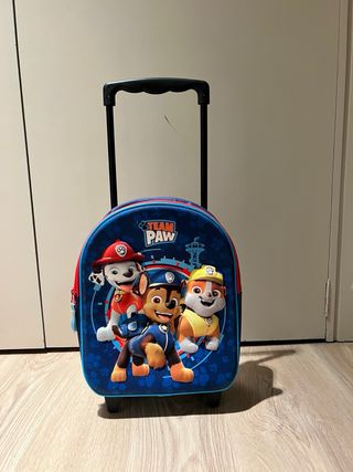 Mochila con ruedas patrulla canina