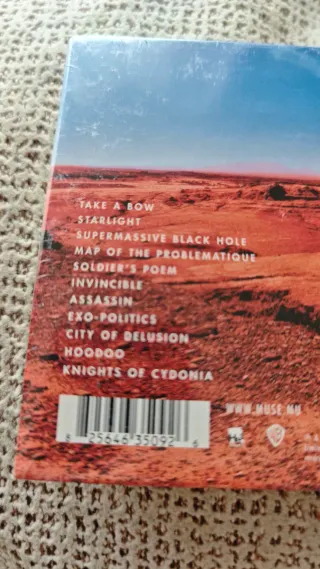 CD MUSE Black Holes & Revelations Sin Abrir, nuevo