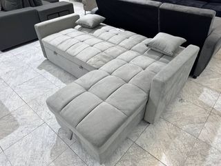 Sofá Cama Reclinable Nuevo - Con Arcón Integrado