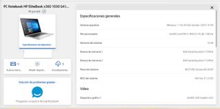 HP EliteBook X360 1030 G4 Plata