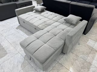 ¡Oferta! Sofá Cama con Almacenaje y Respaldo