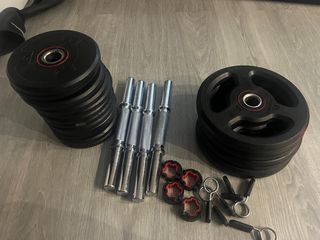 Manubri e dischi da sollevamento pesi