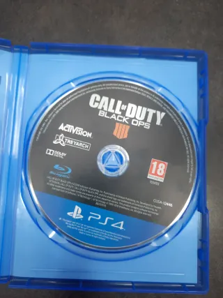 Videojuego Call of Duty Black Ops 4 PS4